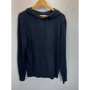 Artefact Merino Hoodie Navy Sweater Sz M 100% Merino Wool Slim Base Layer Mens